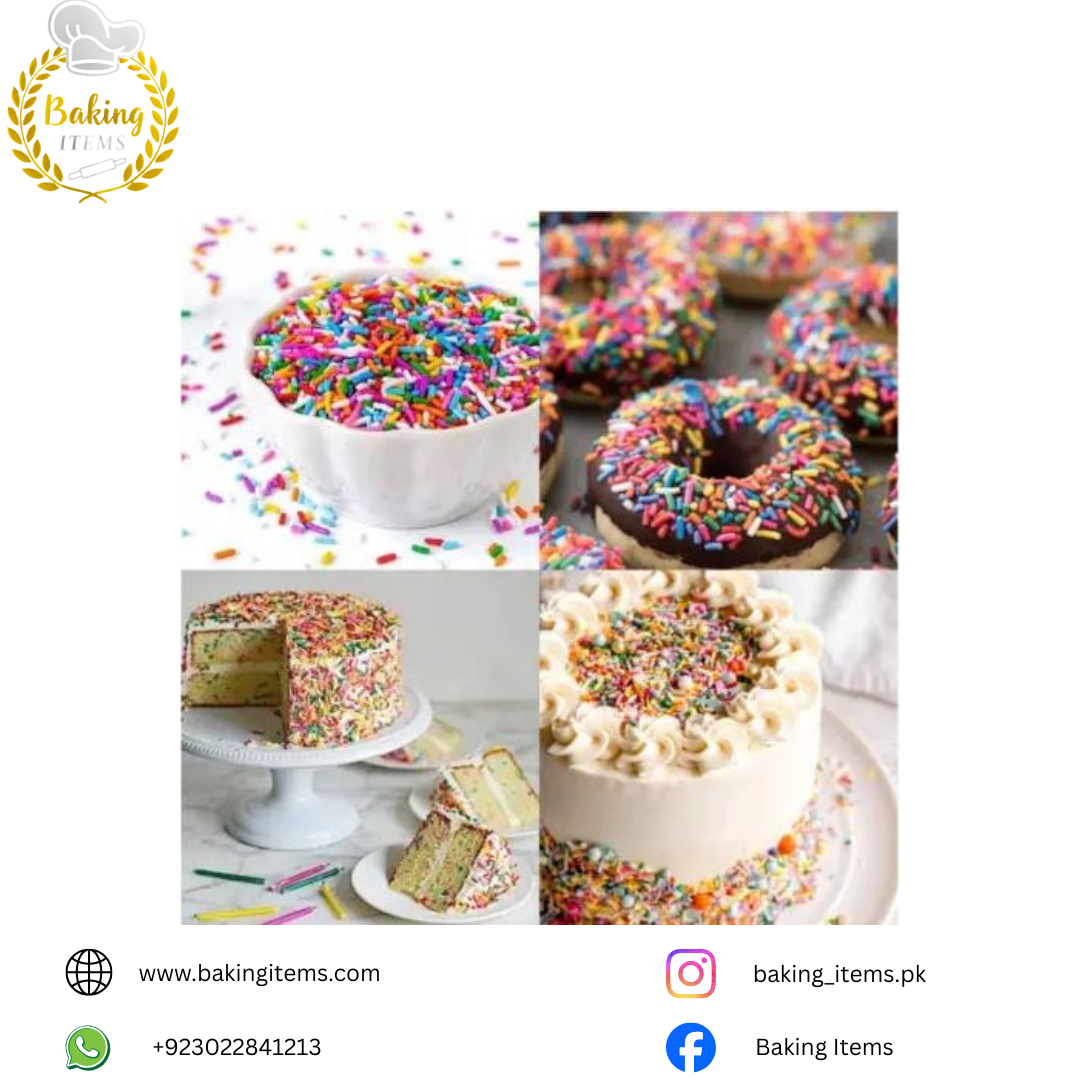 Multi Sprinkles – 250 Grams