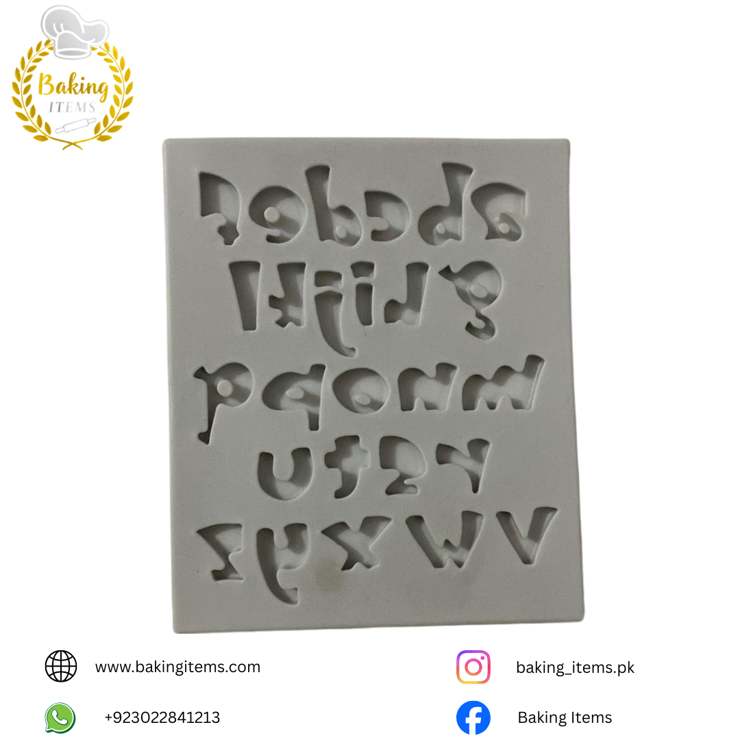 Alphabet Silicone Mold