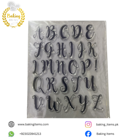 Alphabet Sweet Stamp