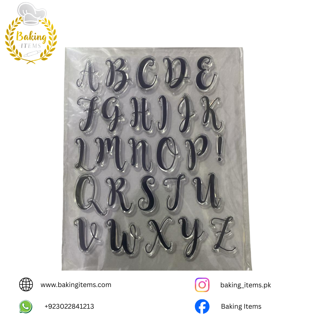 Alphabet Sweet Stamp