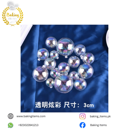 Crystal Transparent Faux Balls