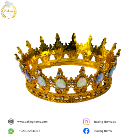 Golden Cake Crown