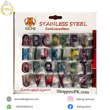 Stainless Steel Alphabet Cutter 