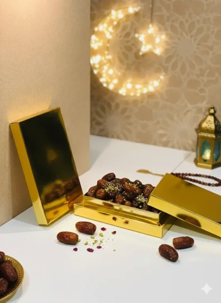 6 Cavity Golden Date Box