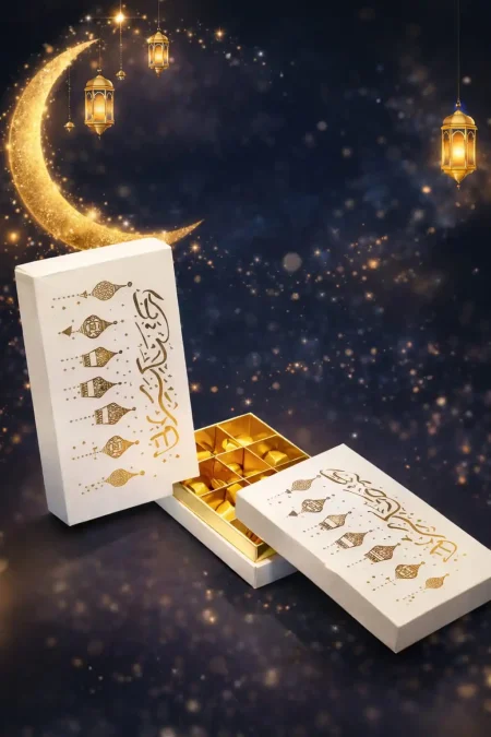 6 Cavity Ramadan Date Box