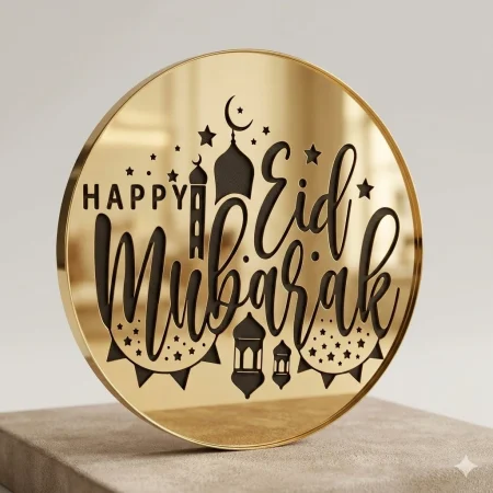 Eid Mubarak Acrylic Disc